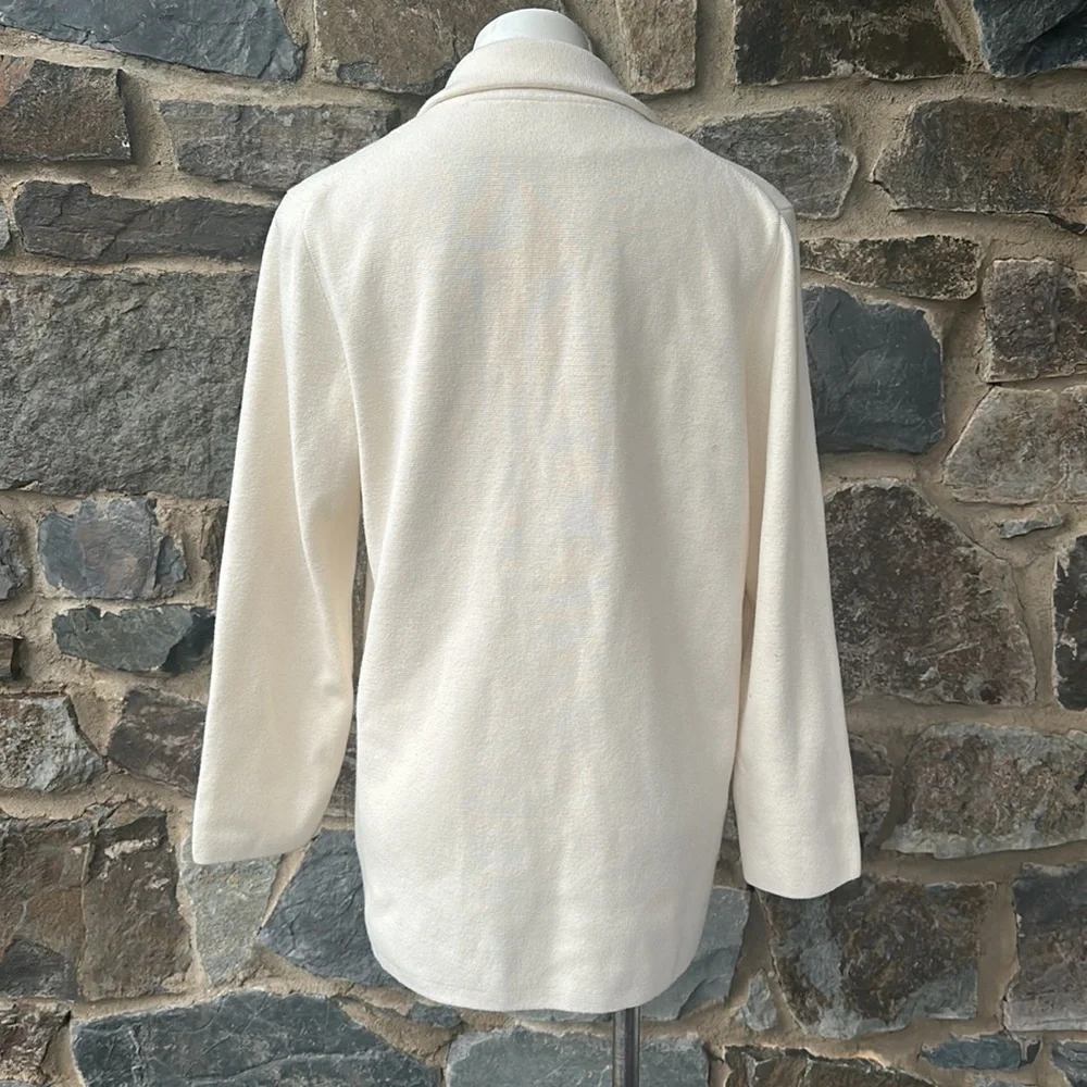 J Crew Cecile relaxed sweater-blazer size Medium